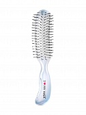 ILMH Щетка Aqua Brush M, 21 см, синяя прозрачная в тубе